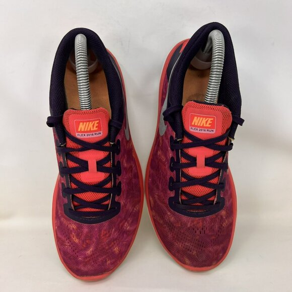 Nike Flex 2016 Athletic Shoes Pink White Size 6.5Y / Women’s Size 8 - Picture 7 of 9